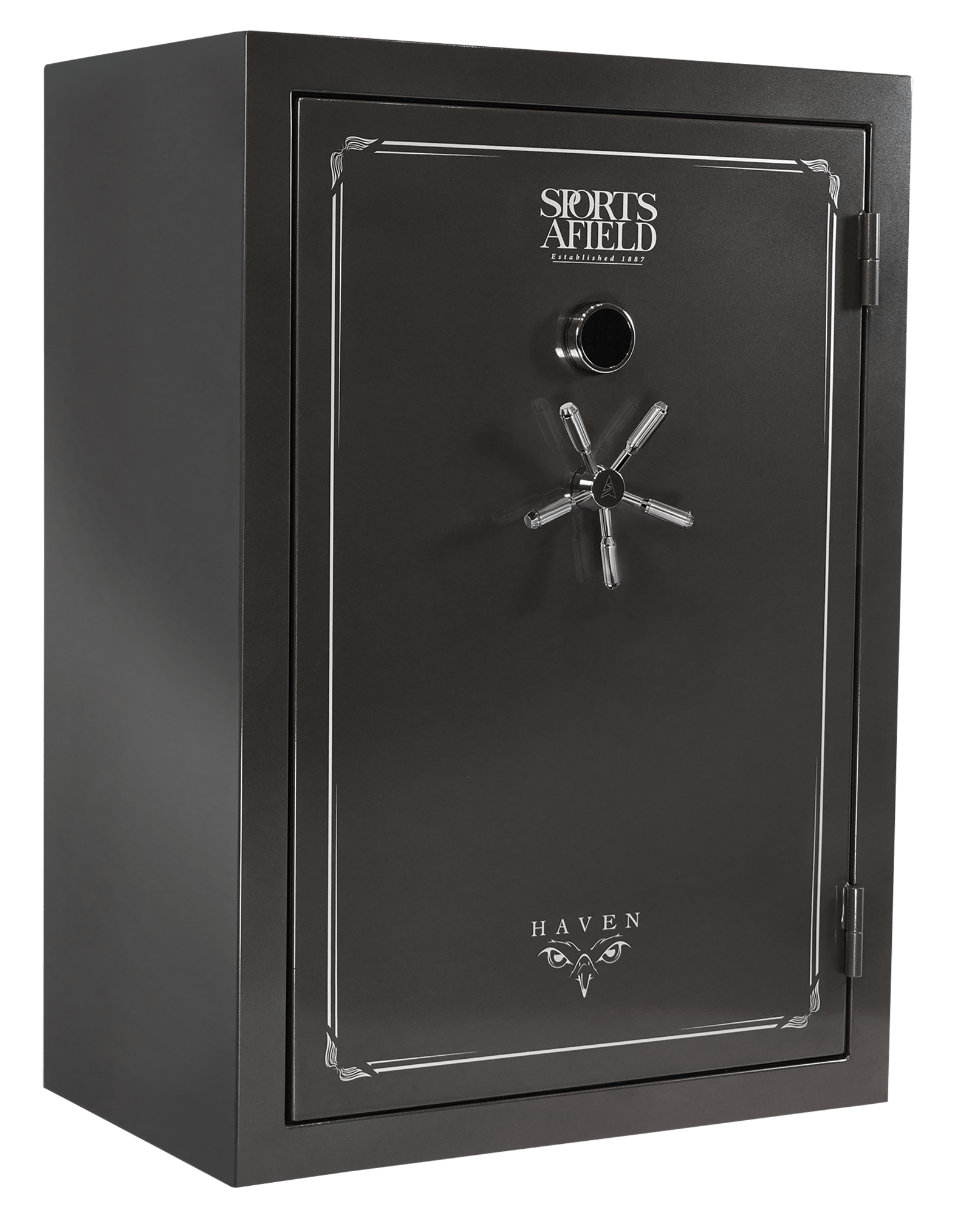 Sports Afield SECSA5942HX Haven  Electronic Keypad/Key Entry Dark Gray Metallic Steel Holds 48 + 8 59" H x 42" W x 26" D Fireproof- Yes