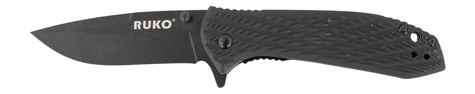 RUKO RUK0179BBK   440C 3-1/4"BLK HANDLE FOLDING