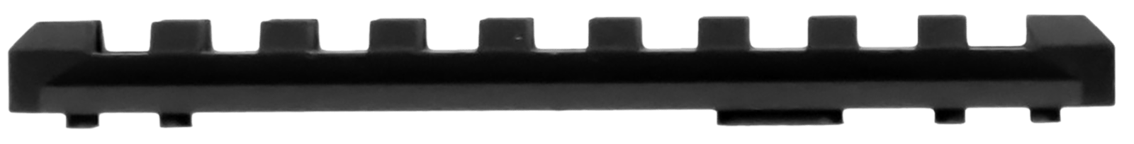 Aim Sports MLRS2 9 Slot Picatinny M-Lok Rail Section  Black Anodized
