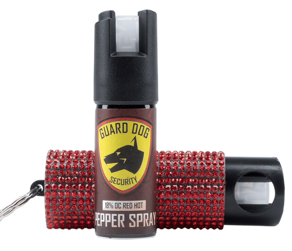 Guard Dog PSGDBORD Bring It On  OC Pepper Range 16 ft 0.50 oz Red