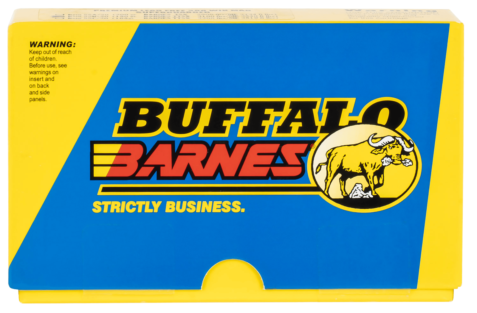Buffalo Bore Ammunition 55B20 Buffalo-Barnes Strictly Business 300Win Mag 180gr Barnes Tipped TSX Lead Free 20 Per Box/12 Case