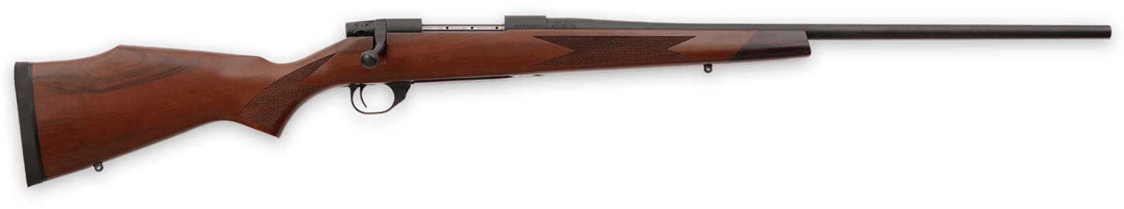 Weatherby VDT7MMRR4T Vanguard Sporter Full Size 7mm Rem Mag 3+1 24" Bead Blasted Blued #2 Threaded Barrel, Matte Blued Drilled & Tapped Steel Receiver, Grade A Walnut Monte Carlo  Stock