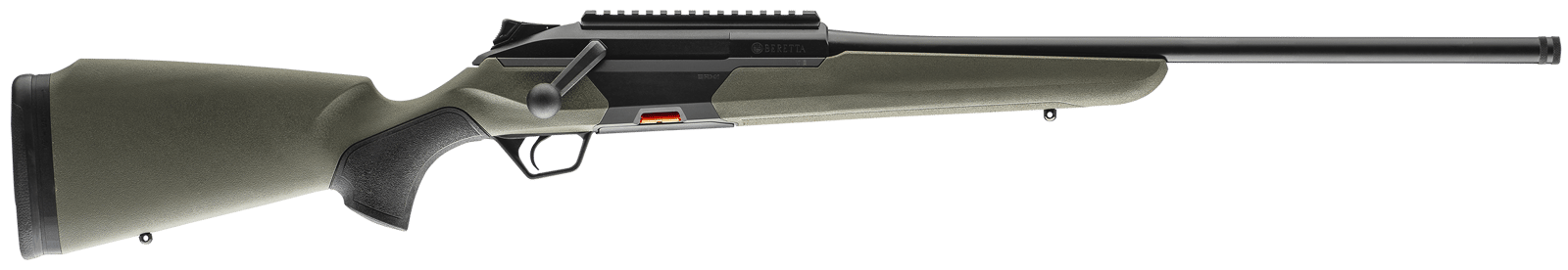 Beretta USA JBRX1G316/20 BRX1  308 Win 5+1 20" Black Steel Threaded Barrel, Black Picatinny Rail Receiver, Fixed Negative Comb w/Adj LOP OD Green Synthetic Stock