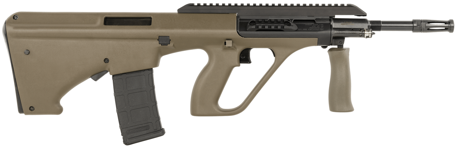 Steyr Arms AUGM2GRNEXT AUG A3 M2 223 Rem/5.56 NATO 30+1 16" Black Steel Barrel, OD Green Receiver w/Picatinny Rail, Bullpup OD Green Synthetic Stock