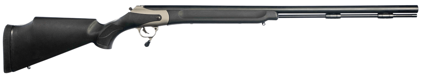 Thompson Center Arms Llc 2274R Triumph Muzzleloader 50 Cal Black Nitride Barrel & Receiver, Fixed FlexTech Black Synthetic Stock
