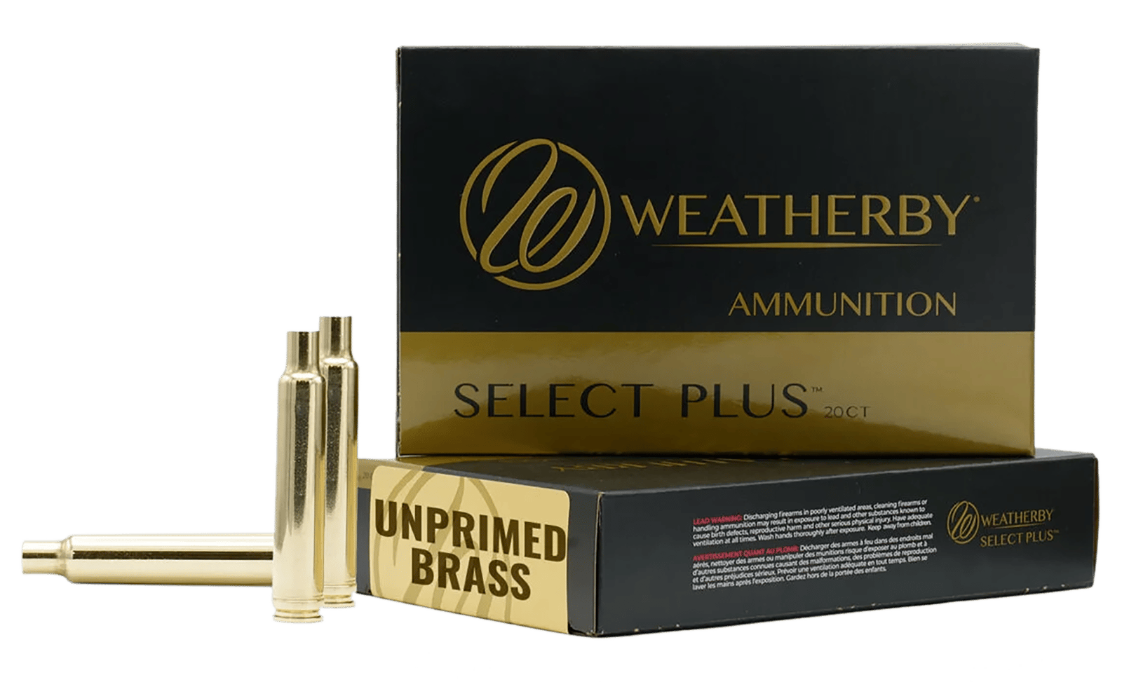 Weatherby BRASS338 Select Plus  338 WBY RPM Rifle Brass