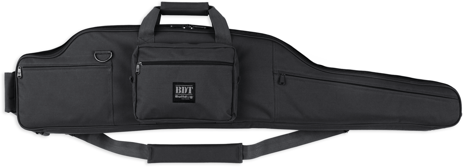 Bulldog BDT8054B BDT Tactical Long Range 54" Black 600D Polyester Scoped Rifle