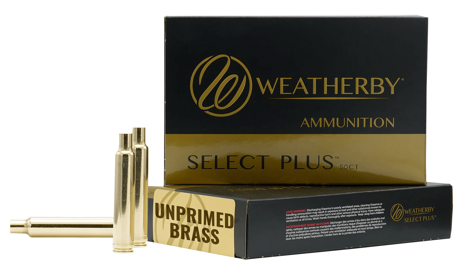 Weatherby BRASS7PRCCT50 Unprimed Cases  7mmPRC Rifle Brass 50/Box