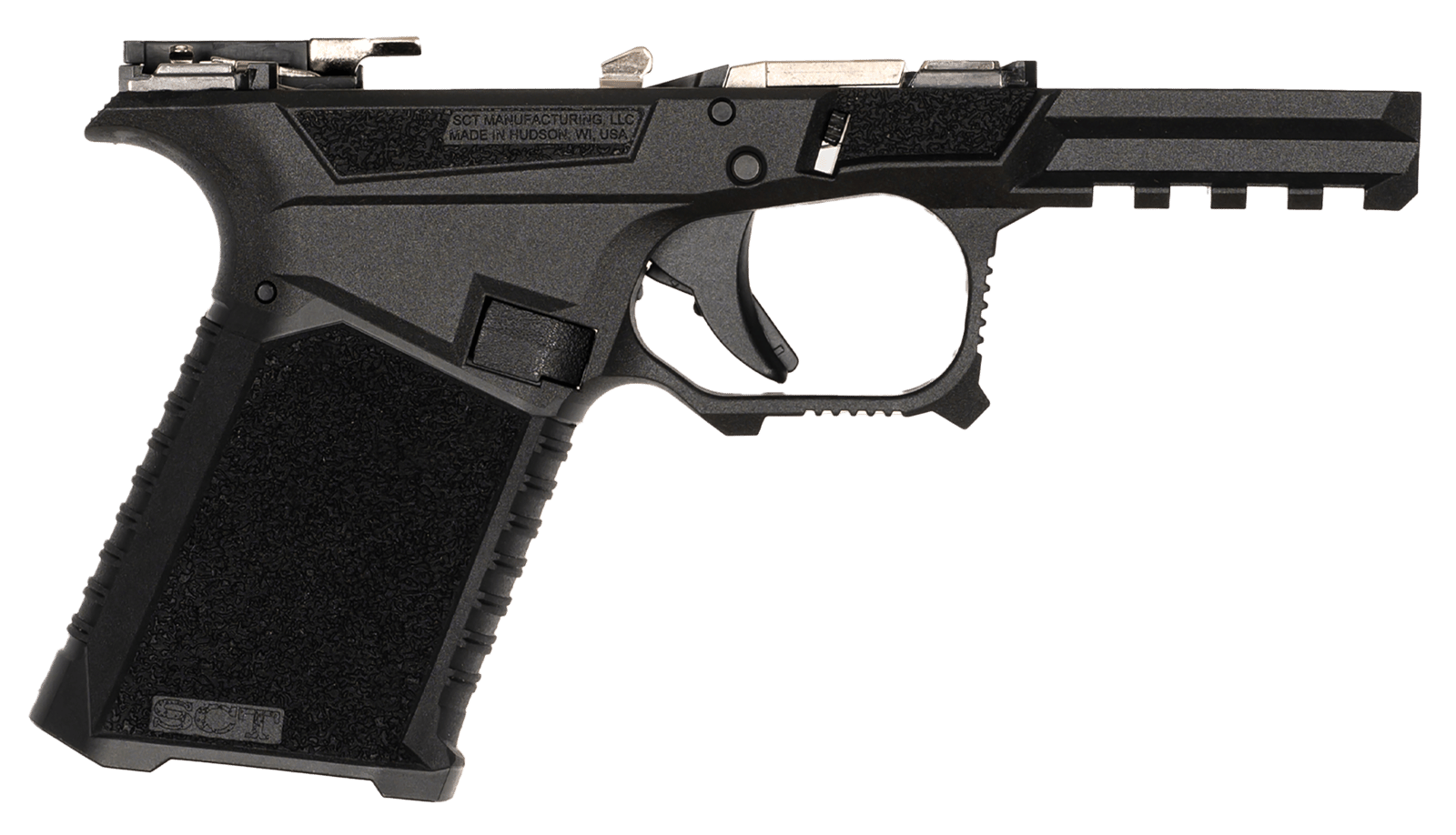 Sct Manufacturing 0226000100  Full Frame Black 9mm Luger Polymer Frame