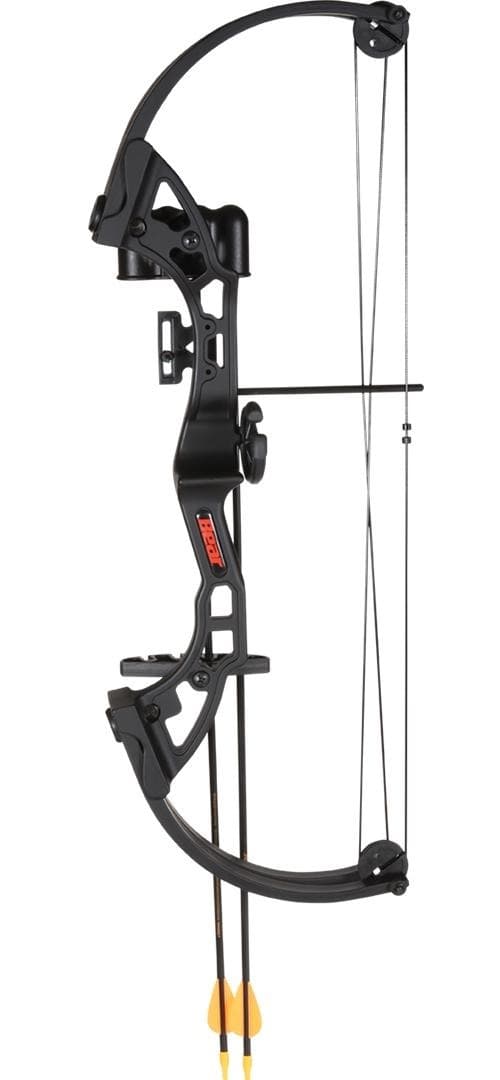 Bear Archery Compound Youth Bow - Brave RH Black
