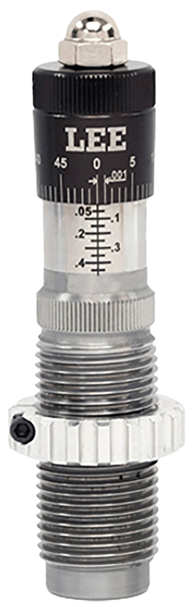 Lee Precision 92247 Micrometer Bullet Seating Die Black/Clear 6mm Creedmoor Rifle Firearm