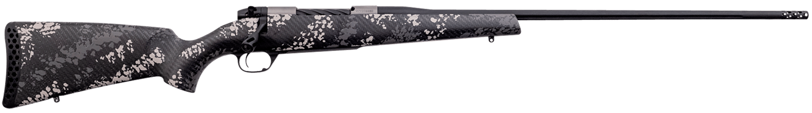 Weatherby MBT20N257WR8B Mark V Backcountry 2.0 Ti 257 Wthby Mag 3+1 26" Barrel, Graphite Black Cerakote Metal Finish, Black with Gray/White Sponge Accents Peak 44 Blacktooth Stock