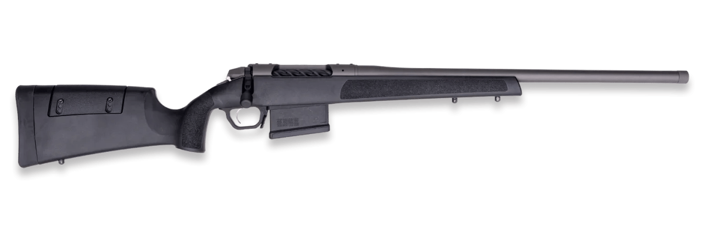 Weatherby 3WR04338WR4T 307 Range SF 338 WBY RPM 5+1 24" Tungsten Cerakote Heavy Threaded Barrel, Tungsten Cerakote Steel Drilled & Tapped Receiver, Black Adj Cheek Piece & LOP Synthetic Stock