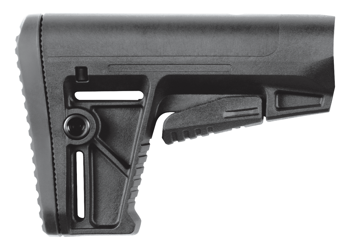Kriss USA DADS150BL00 DS150 Stock  Black Synthetic for AR-15 with Mil-Spec Tube
