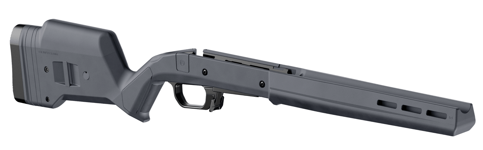 Magpul MAG1069-GRY-LT Hunter 110  Stock Fixed with Aluminum Bedding & Adj Comb Stealth Gray Synthetic Savage 110 Short Action Left Hand