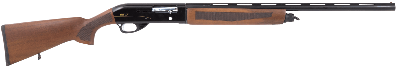 Silver Eagle Arms SE171228 SE17  Semi-Auto 12 Gauge 4+1 3" 28" Vent Rib Barrel Black Rec Turkish Walnut Stock Right Hand (Full Size)