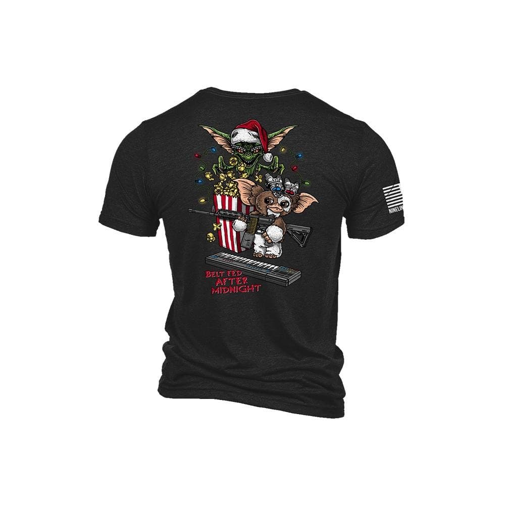 Nine Line Belt Fed Triblend Short Sleeve Shirt Black 3XL