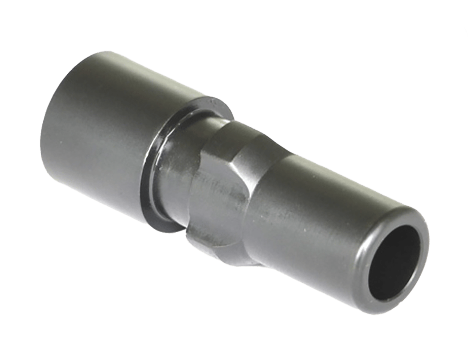 Griffin Armament 3L1351LH 3-Lug  9mm Luger M13.5x1 LH tpi 17-4 Stainless Steel Black Melonite QPQ
