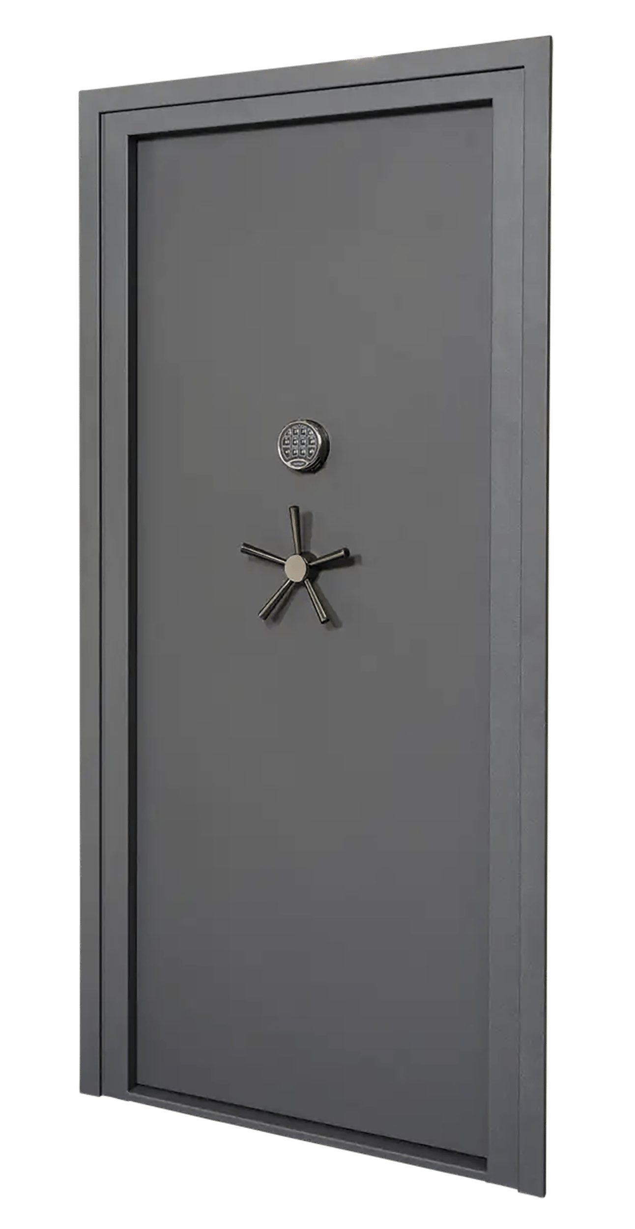SnapSafe 75421 Vault Door Premium Dark Gray 81" High 12 Gauge Steel