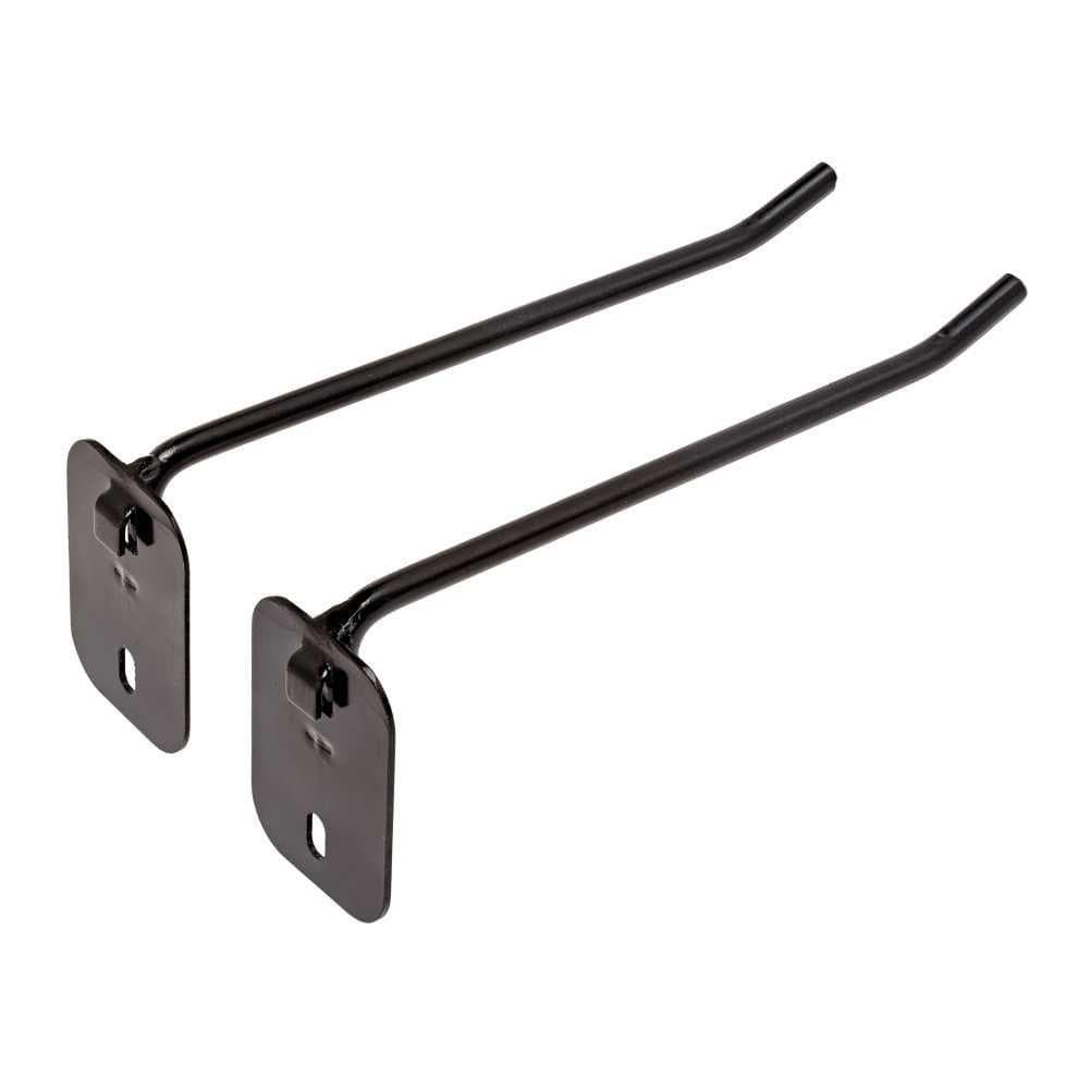 Hornady Square-Lok 6" Single Peg Hook Black 2/ct