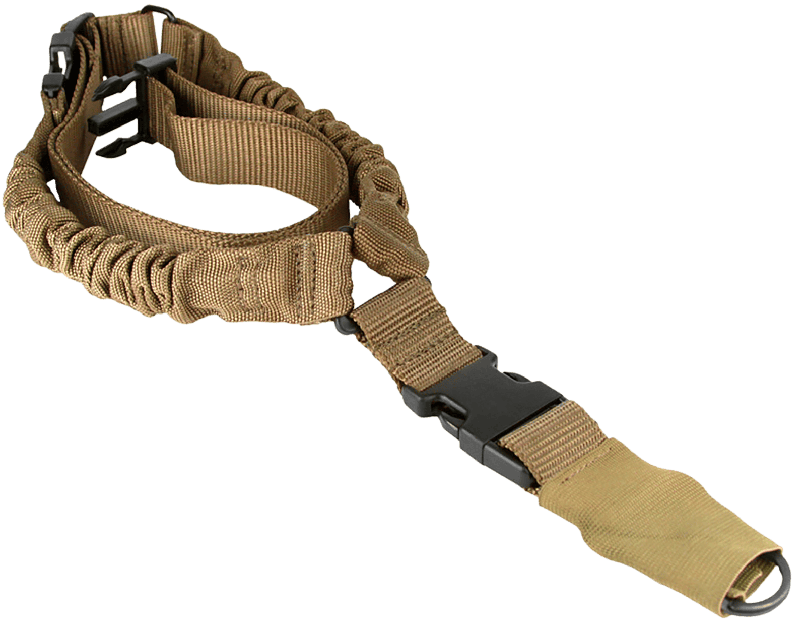 Aim Sports AOPS01T One Point  Tan Elastic Webbing 26" OAL Bungee Rifle