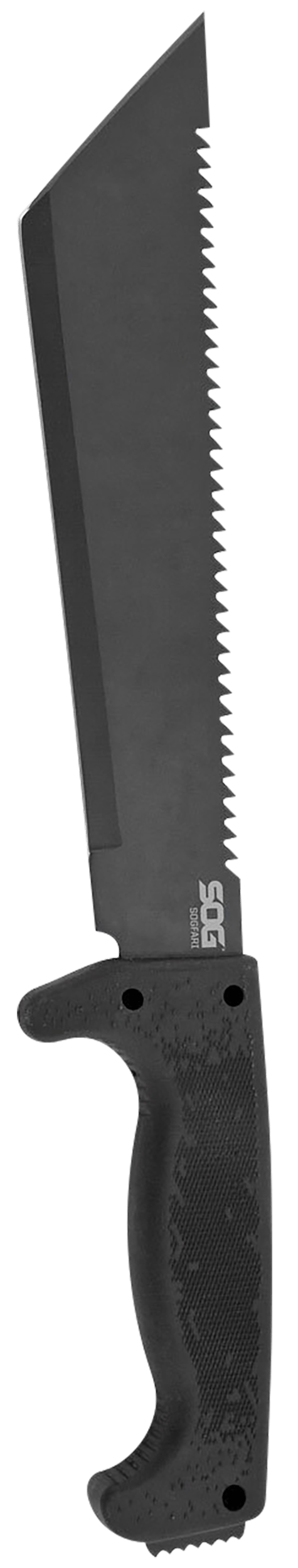 S.O.G SOG-MC04-N SOGfari  10" Black Hardcased 3Cr13MoV SS Blade Black Kraton Handle 16" Long Includes Sheath
