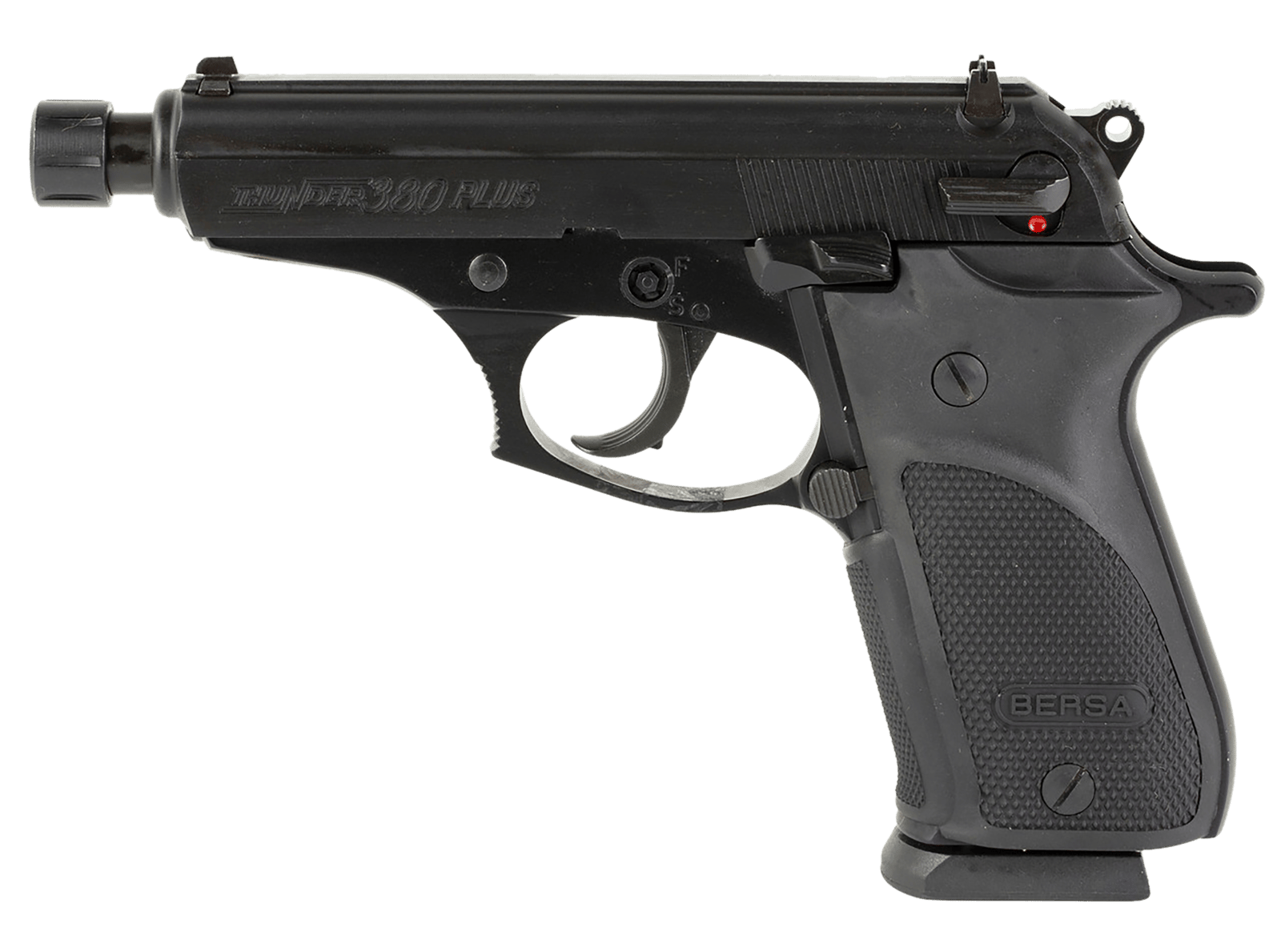 Talon Armament T380PM15X Thunder 380 Plus 380 ACP 15+1 4" Matte Black