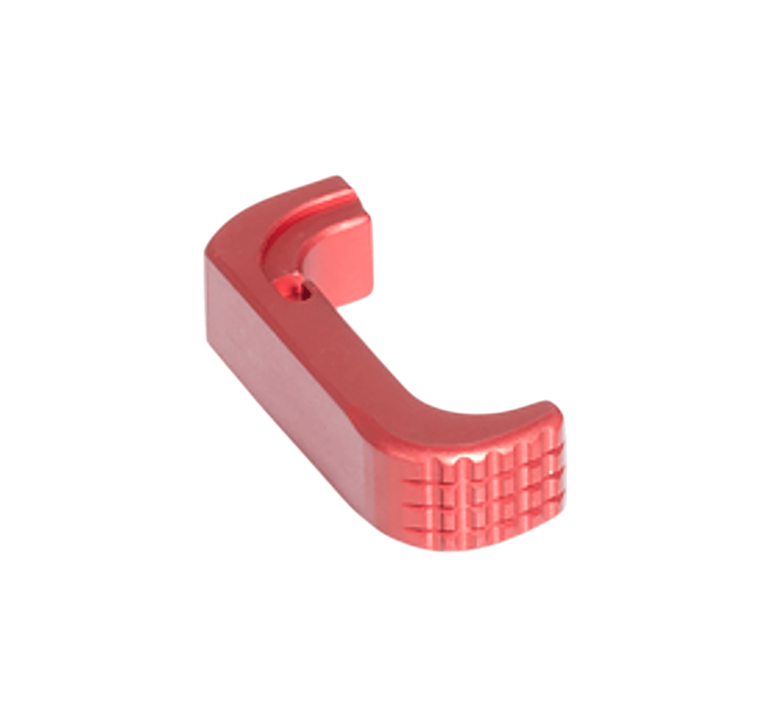 Timber Creek Outdoors GL43XEMRR Glock 43X Extended Magazine Release Anodized Red Aluminum