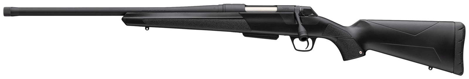 Winchester Repeating Arms 535783299 XPR SR Full Size 6.8 Western 3+1 20" Black Perma-Cote Threaded Sporter Barrel & Drilled & Tapped Steel Receiver, Fixed Matte Black Synthetic Stock, Left Hand