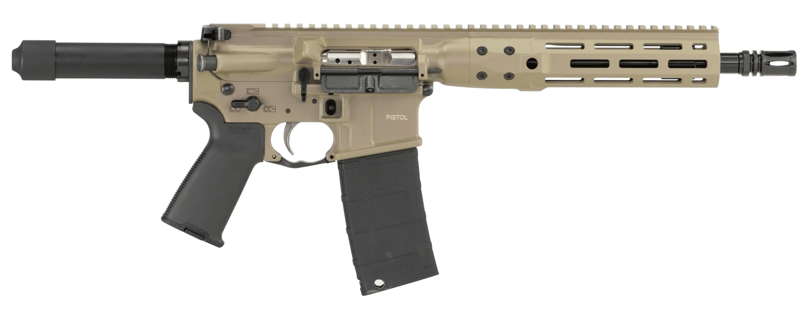 LWRC ICDIP5CK10ML Individual Carbine Direct Impingement 5.56x45mm NATO 30+1 10.50" Barrel, Exclusive Flat Dark Earth Cerakote Receiver, Buffer Tube Stock, Magpul MOE Grip, Optics Ready