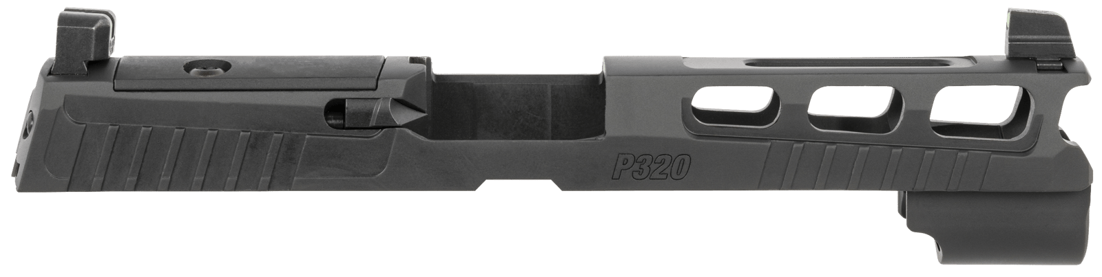 Sig Sauer 8900950 P320  Sig P320 9mm Luger PVD Black Stainless Steel Optic Ready Slide XRAY3 Suppressor Sights Compatible With ROMEO1 PRO/ROMEO2