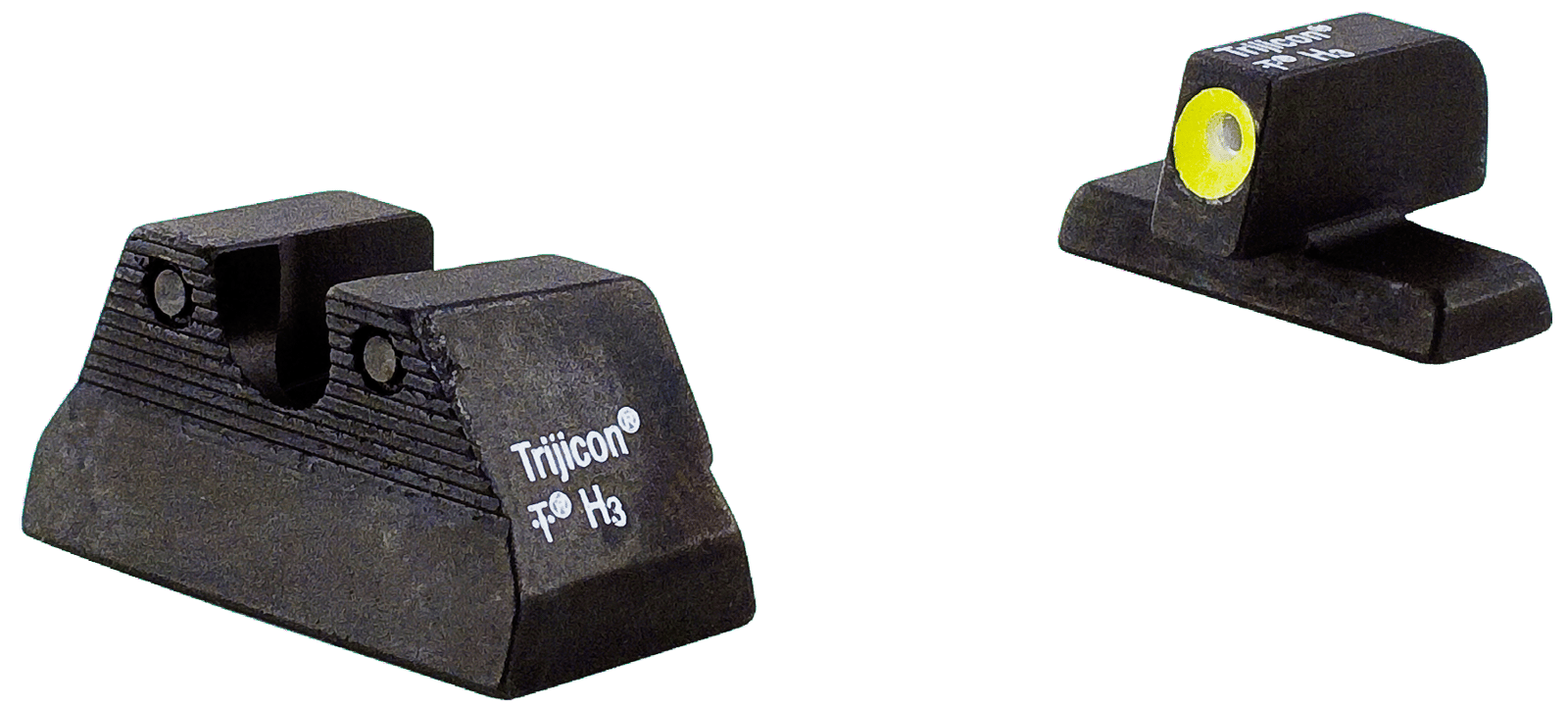Trijicon 600596 HD Night Sights  Green/Tritium Yellow Outline Front Sight-Green Tritium Black Outline Rear Sight H&K USP