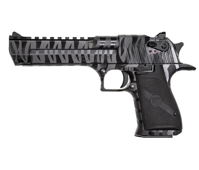 Magnum Research Desert Eagle Mark XIX Handgun .50 AE 7rd 6" Barrel Black w/Tiger Stripes - BLEMISHED