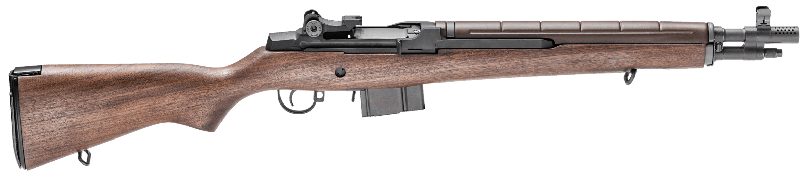 Springfield Armory AA9622 M1A SOCOM 16 Tanker 308 Win/7.62 NATO 10+1 16.25" Black Parkerized Stainless Steel Barrel, Black Parkerized Carbon Steel Receiver, Fixed Walnut Stock, Right Hand