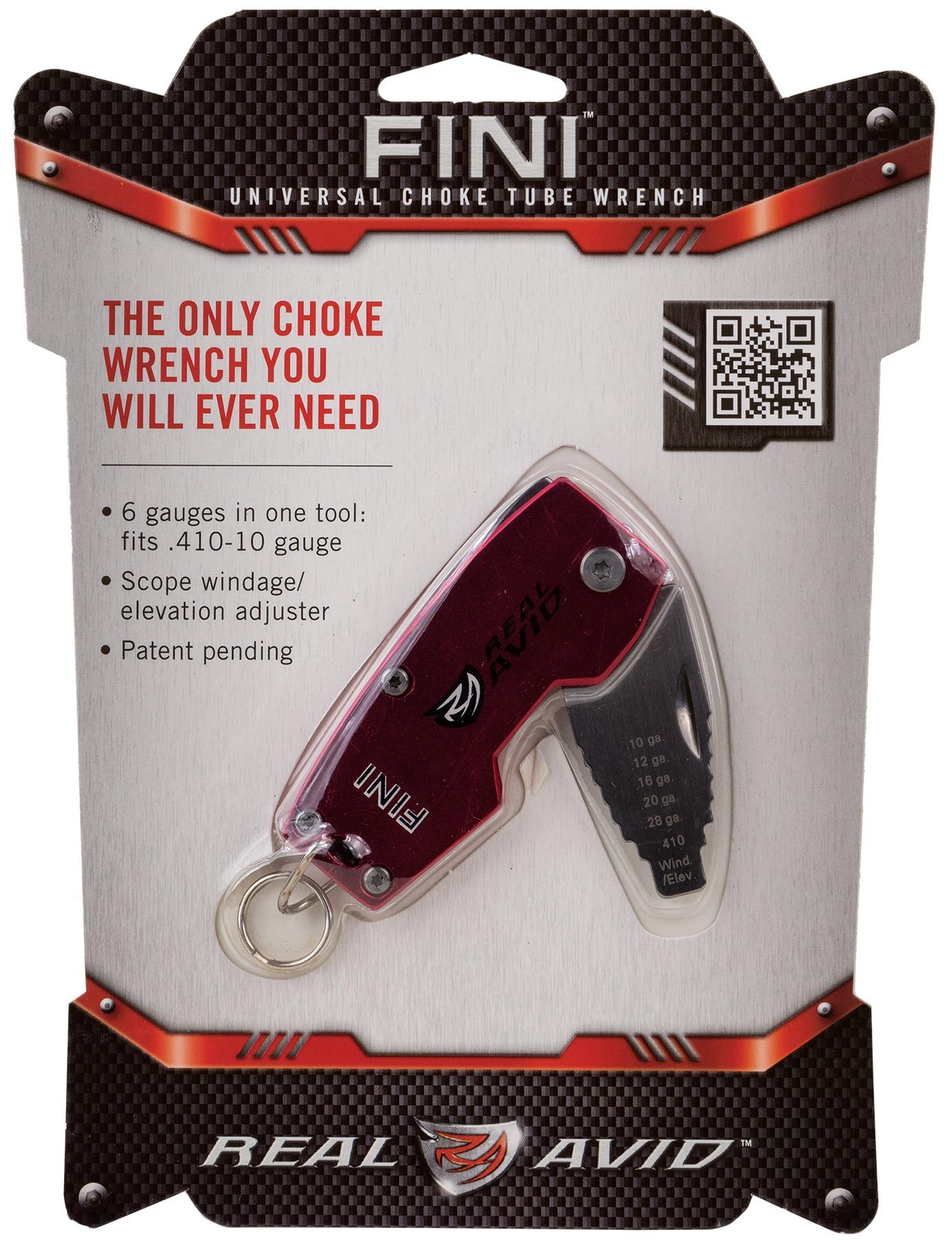 Real Avid AVCWT210 Fini Universal Choke Tube Wrench Stainless Steel Shotgun