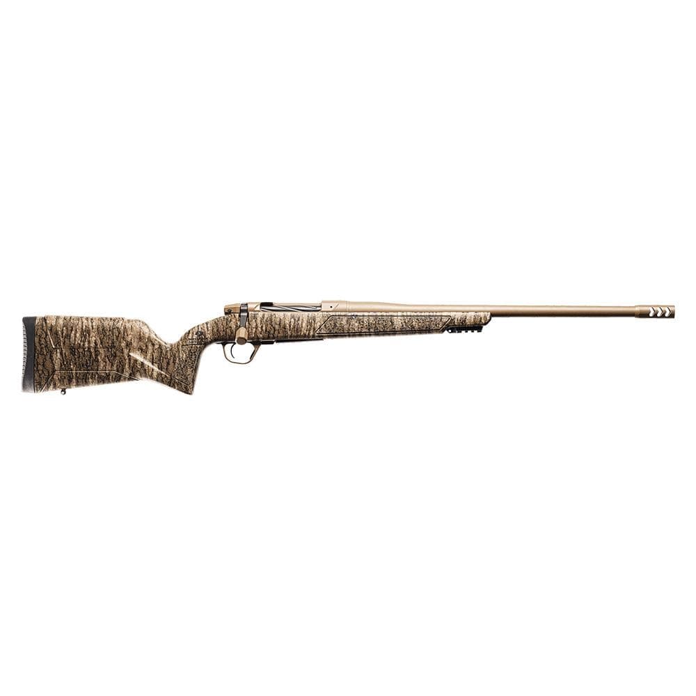 Christensen Arms Evoke Mossy Oak Rifle 7mm Backcountry 4rd Capacity 20'' FDE Cerakote Barrel Bottomlands Stock
