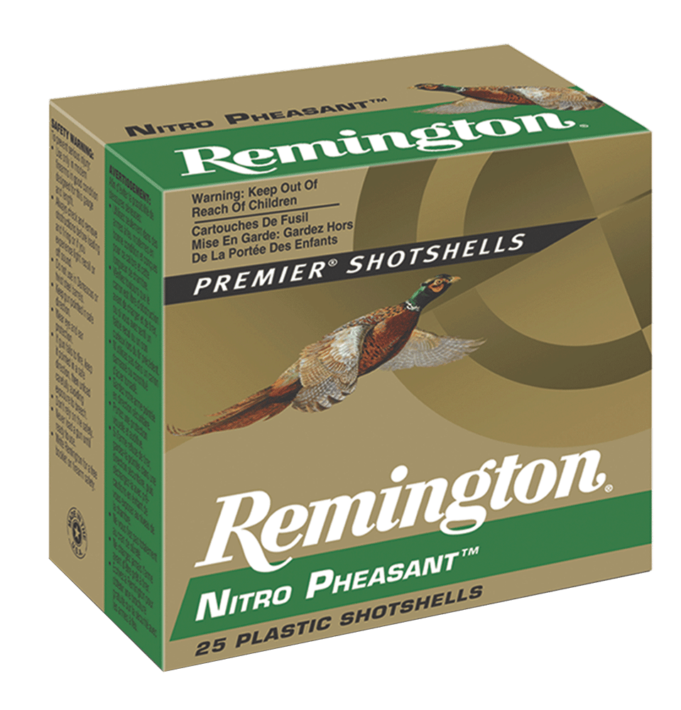 Remington Ammunition 28632 Nitro Pheasant  12Gauge 2.75" 1 3/8oz 4Shot 25 Per Box/10 Case