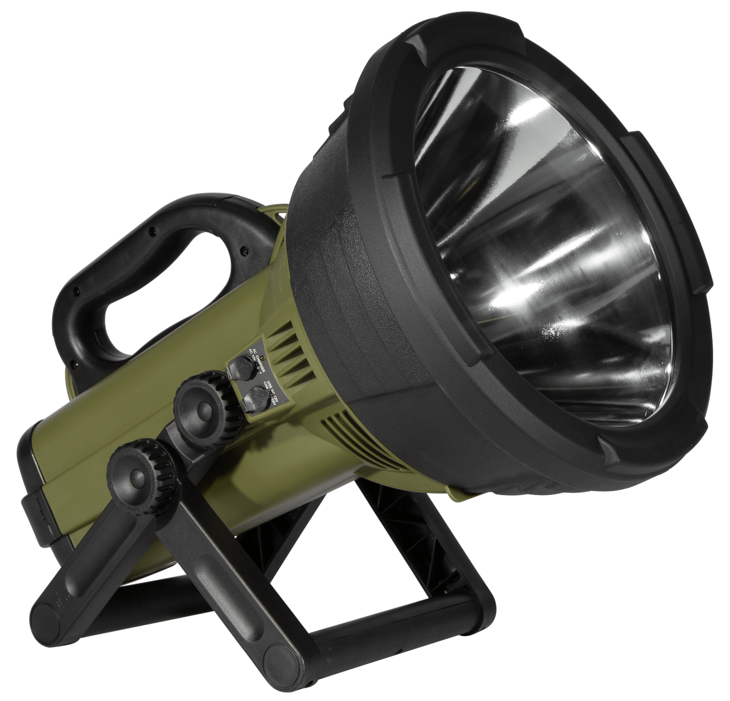 Cyclops C18MIL Colossus  18 Milion Candlepower White Halogen Green/Black Rubber