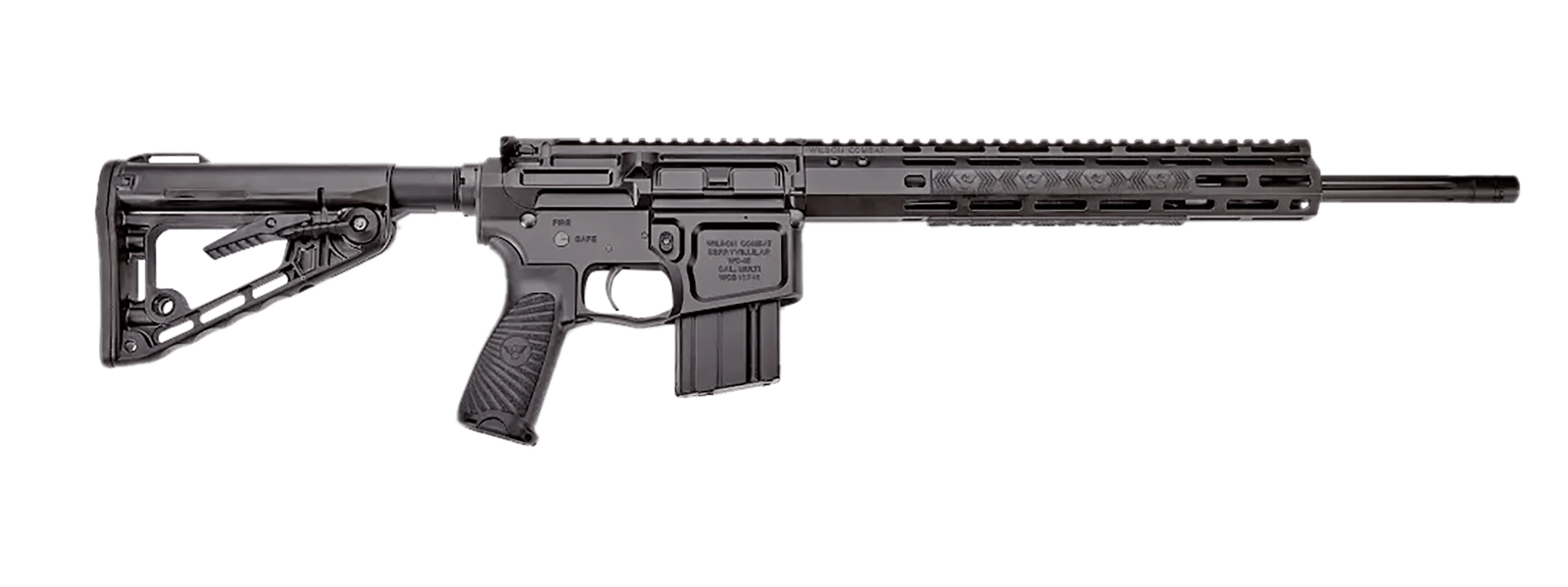 Wilson Combat TH-300H18FBLACK Tactical Hunter  300 HAM'R 18" Fluted Threaded Barrel Green/Black Armor-Tuff