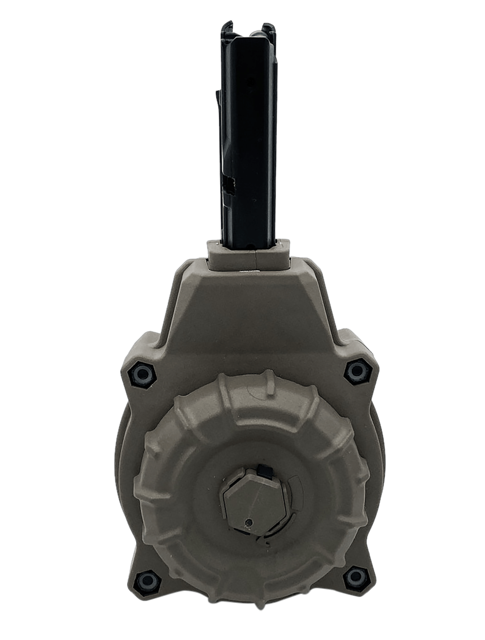 ProMag DRMA80-FDE   55rd Drum 5.7x28mm Fits AR Style Flat Dark Earth DuPont Zytel Polymer