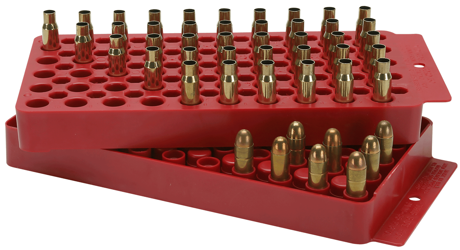 MTM Case-Gard LT150M30 Universal Loading Tray  Red Multi-Caliber Plastic 50rd