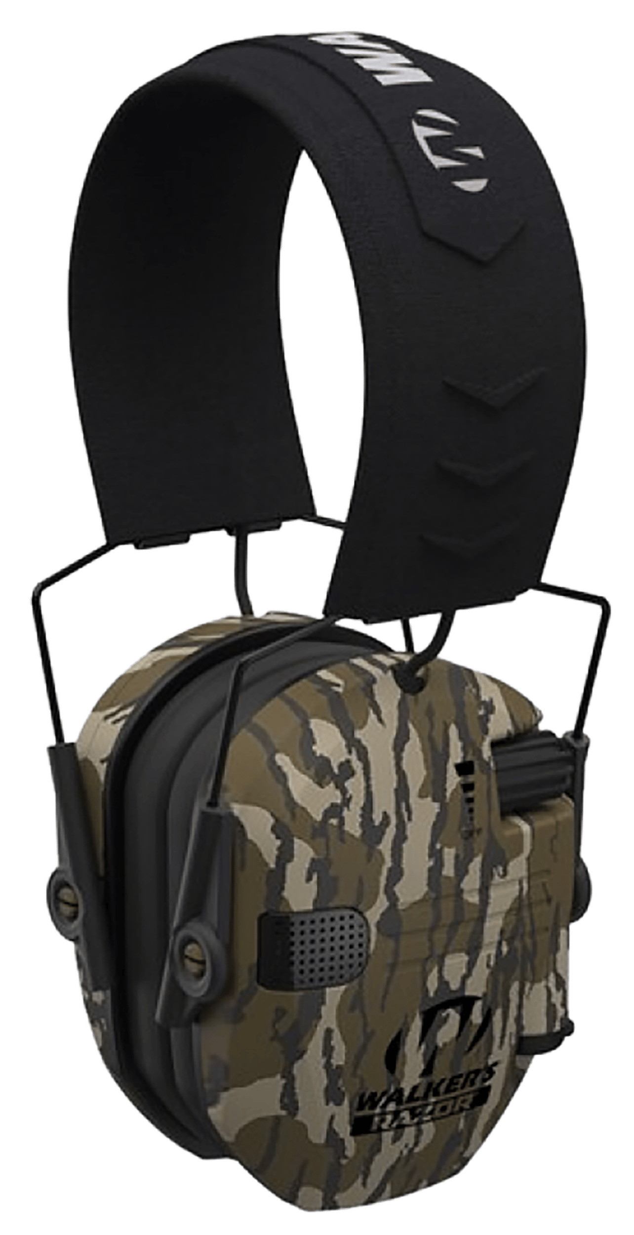Walker's GWPRSEM-MOBL Razor Slim Electronic Muff Over the Head 23 dB Mossy Oak Bottomland