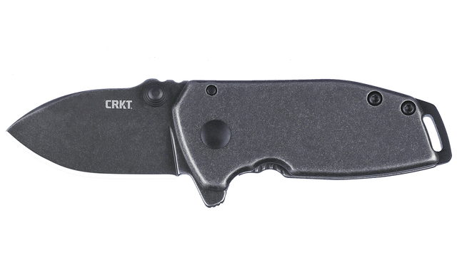 CRKT 2485KC   SQUID COMPACT     1.75 PLAIN   BLACK