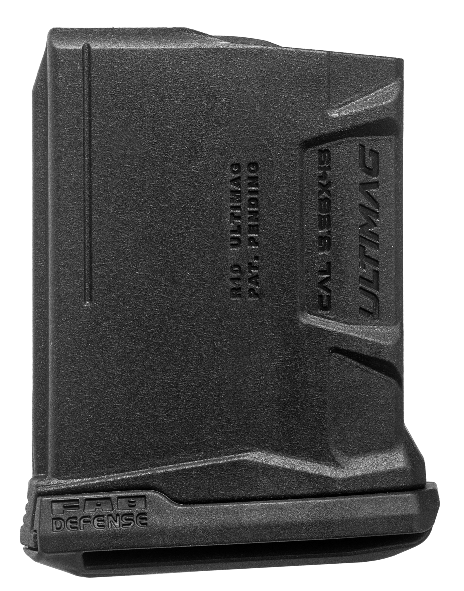 FAB Defense FXUMAGR10 Ultimag 10R  10rd 5.56x45mm NATO AR-15/M16/M4 Black Polymer and Steel Body