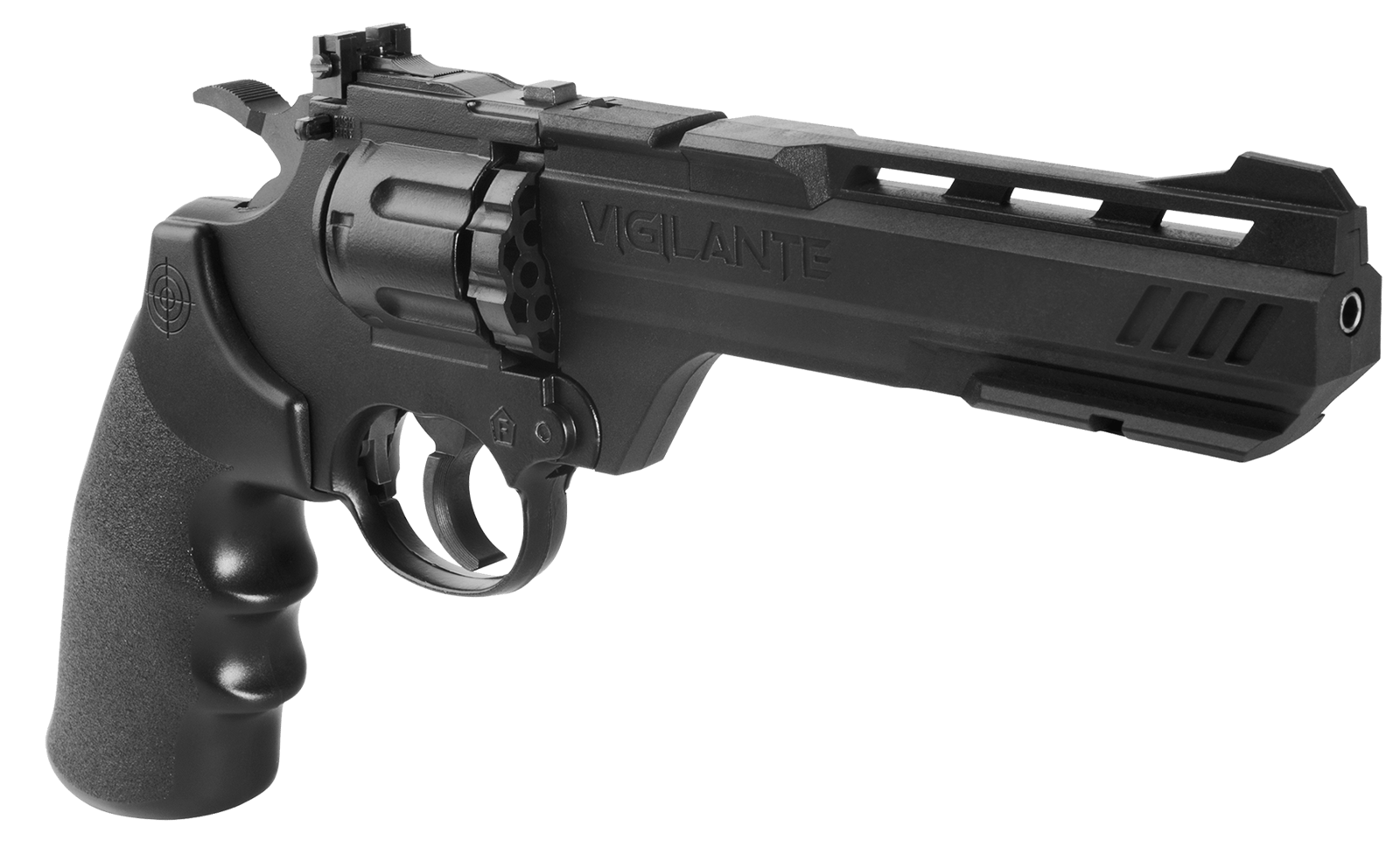 Crosman CCP8B2 Vigilante Air Pistol CO2 177 6rd 10 Pellets 6" Black Polymer Grips