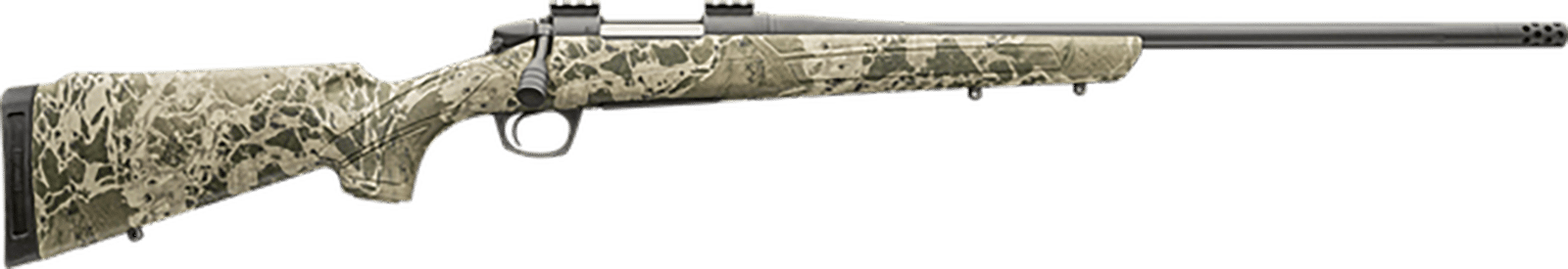 CVA CR3992 Cascade XT Full Size 223 Rem 4+1 22" Graphite Black Cerakote Steel Threaded Barrel, Realtree Hillside Adj w/Soft Touch Synthetic Stock