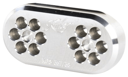 Kimber Mfg.,inc 4100022 K6S 2 Position Loading Station Compatible w/ 38 Special/357 Magnum Silver Aluminum