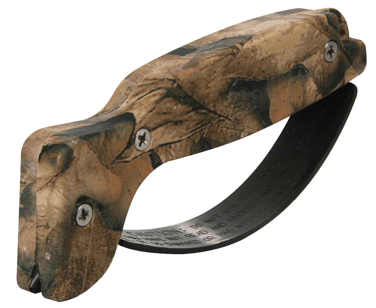 AccuSharp 005C Sharpener  Hand Held Hard Diamond Sharpener Ergonomic Camo Handle