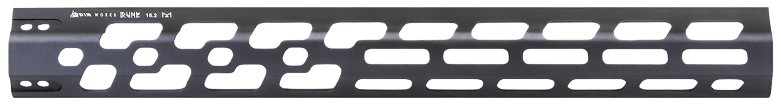 Odin Works F15MLRUNE 15.2" RUNE Forend  M-LOK, Black Aluminum, Mounting Hardware Included for AR-15