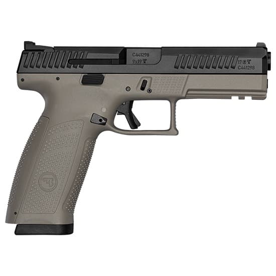 CZ P-10 F 9MM 4.5 BLK FDE NS 19RD